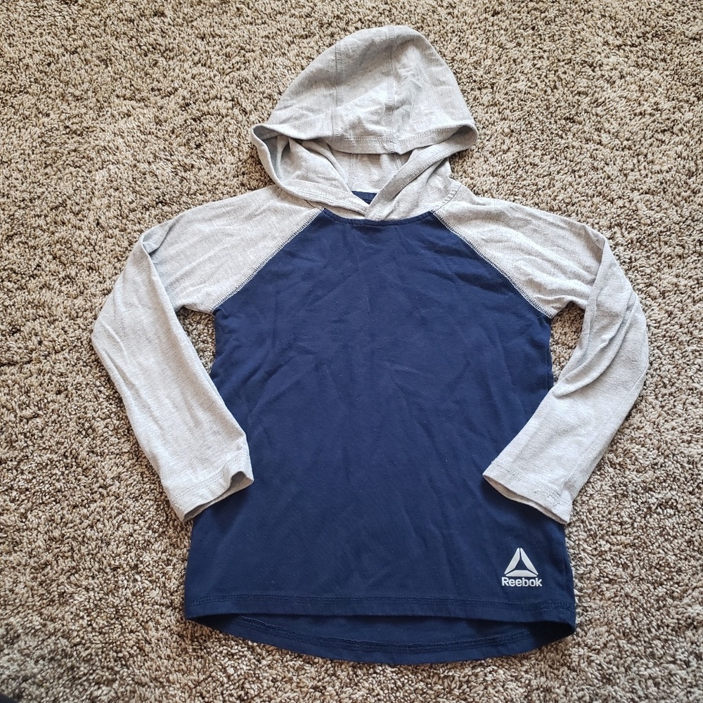 Boys hooded long sleeve